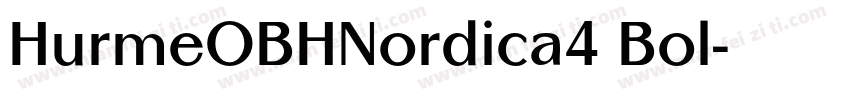 HurmeOBHNordica4 Bol字体转换